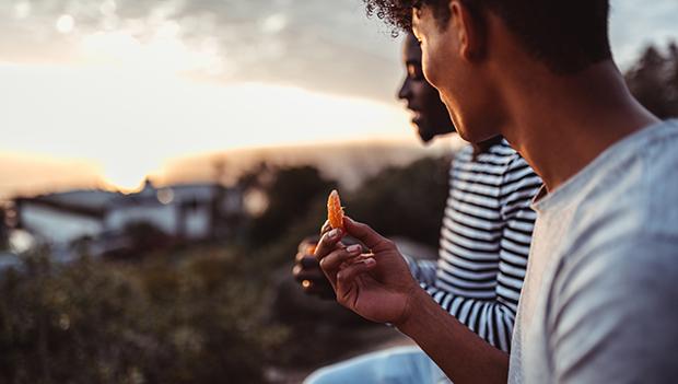 Dried fruit is a great hiking snack