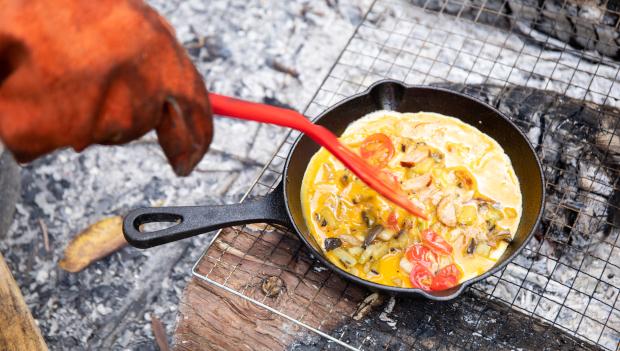 Campfire Omelet